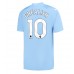 Manchester City Jack Grealish #10 Hemma matchtröja 2023-24 Kortärmad Billigt